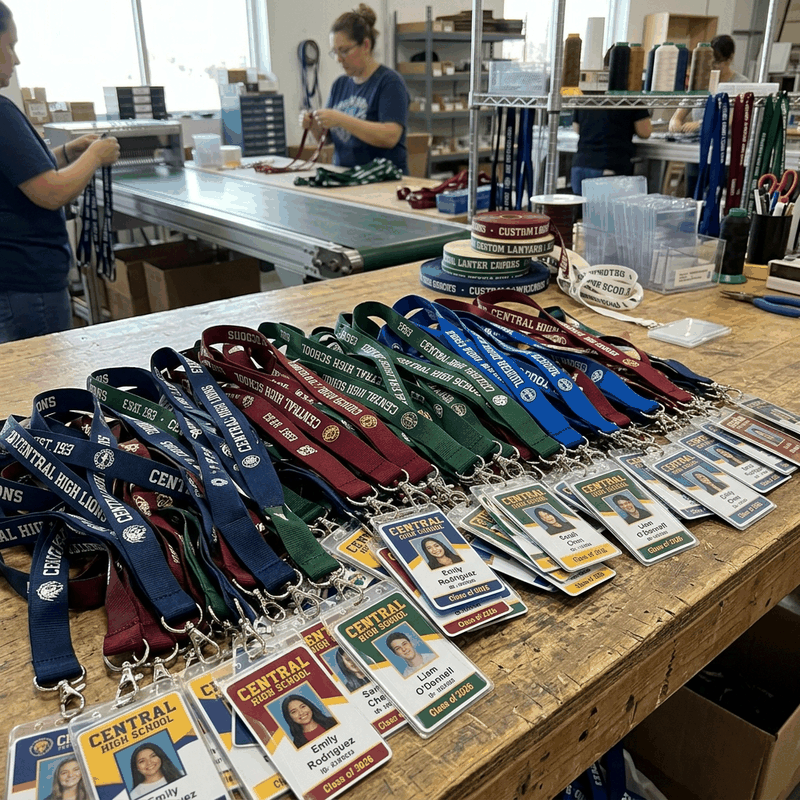 Bulk Satin Lanyards